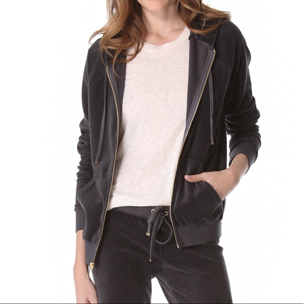 Juicy Couture Modern Fit Velour Hoodie